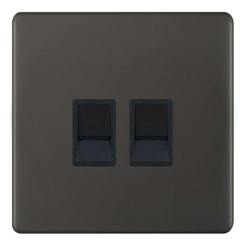 AU4150 - Rj45 2 Gang Socket